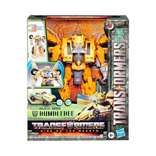 Transformers Película 7 Bumblebee modo bestia, +6 Años.