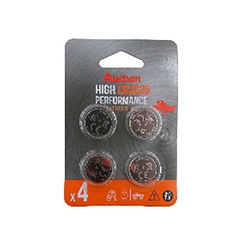 Pack de 6 pilas de litio premium, CR3032, ALCAMPO.