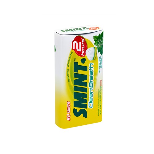 SMINT Caramelos sabor limón con extracto melisa SMINT 35 g.