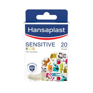 HANSAPLAST Sensitive kids Apósitos adhesivos extra agradables para la piel 20 uds.
