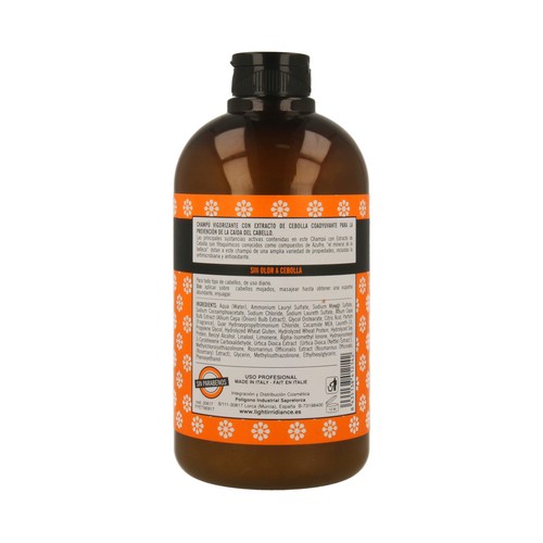 IRRIDIANCE Champú vigorizante con extracto de cebolla IRRIANCE 500 ml.