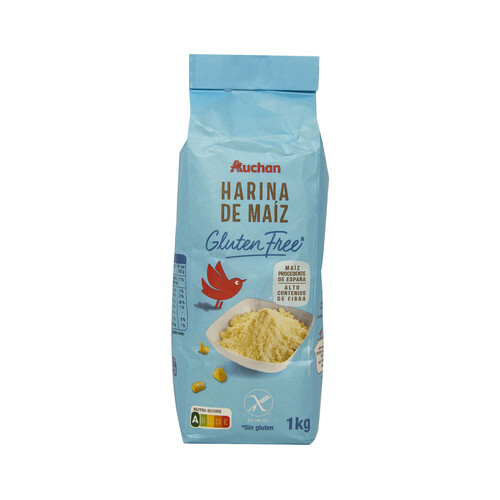 PRODUCTO ALCAMPO Harina de maíz sin gluten 1 kg.