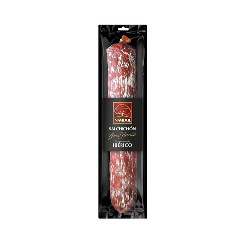 NAVIDUL Salchichón con carne de cerdo ibérico NAVIDUL Gran selección 225 g.