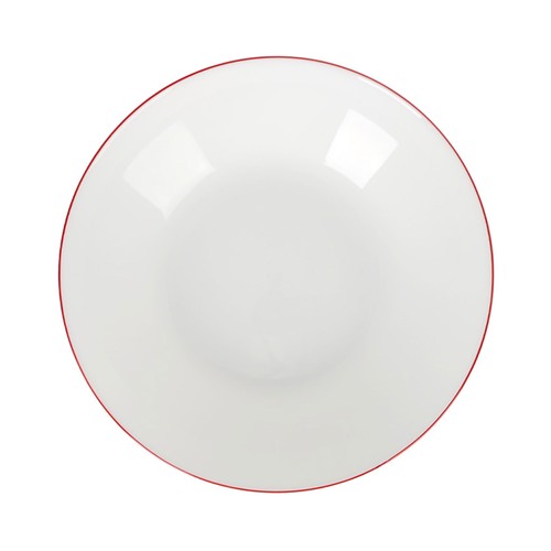 Plato hondo 20cm opal amalfi rojo alfares. SOLER
