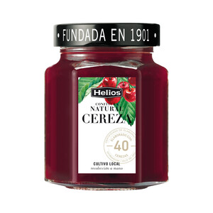 Imagen de HELIOS Confitura natural con sabor a cereza 330 g. 