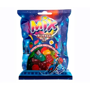 BURMAR Golosinas blandas galaxy 100 g.