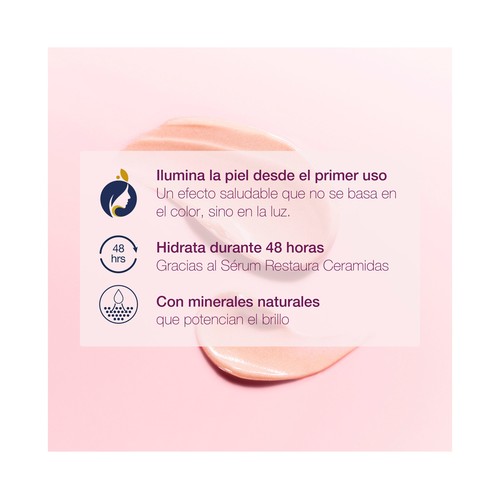 DOVE Loción corporal con minerales naturales que realzan el brillo de nuestra piel DOVE Care and glow 400 ml.