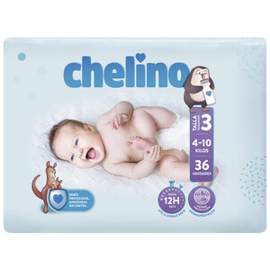 Imagen de CHELINO Pañales talla 3 (4-10 kg) 36 uds.