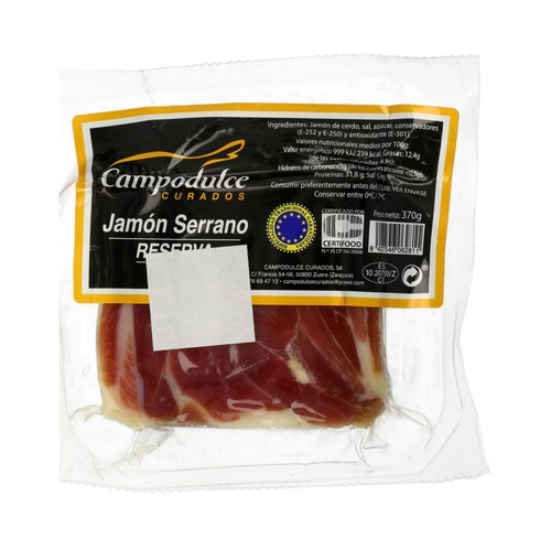 Taco de jamón gran reserva CAMPODULCE 370 gr.