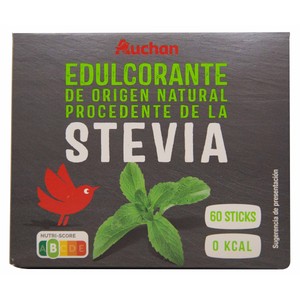 PRODUCTO ALCAMPO Palitos de estevia 60 uds.