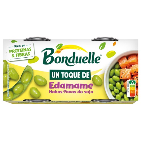 BONDUELLE Habas de soja Edamame 108 g.
