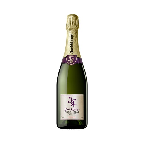 Cava brut reserva JUVE & CAMPS Cinta púrpura botella de 75 cl.