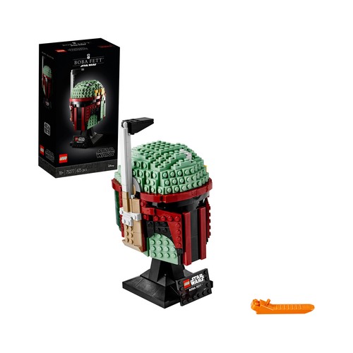 Juego de construcción Casco de Boba Fett con 625 piezas, LEGO STAR WARS 75277.