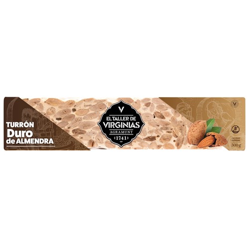 Turrón duro EL TALLER 300 g.