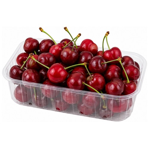 Cerezas,tarrina de 500 g.