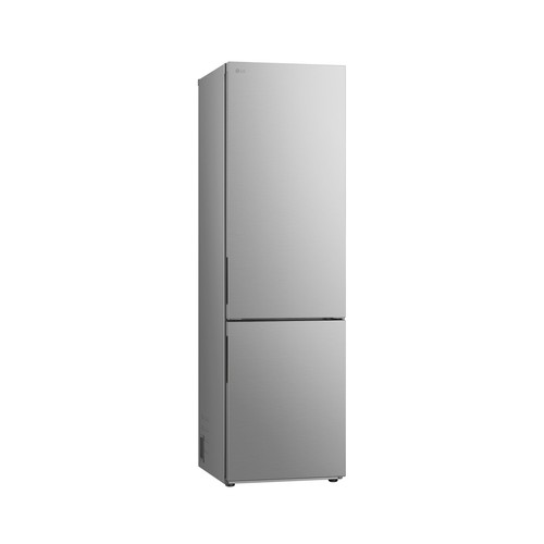 Frigorífico combi 203cm LG GBV22NCDPY Inox Antihuellas NO FROST, clasificación energética: D, H: 203cm, A: 59,5cm, F: 68,2cm, capacidad total: 387L.