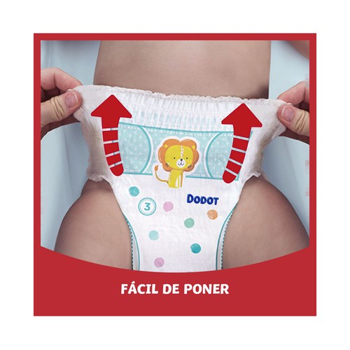 DODOT Pants (braguitas) de aprendizaje talla 5 (12-17 kg) 58 uds.