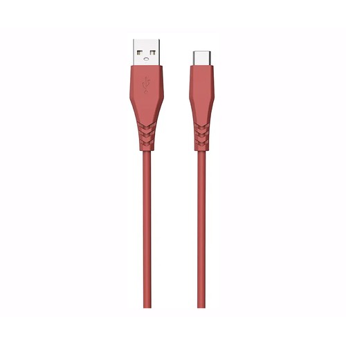 Cable USB A a USB C QILIVE, color rojo