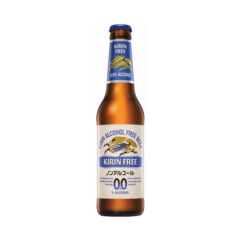 KIRIN ICHIBAN Cerveza 0,0 botella 33 cl