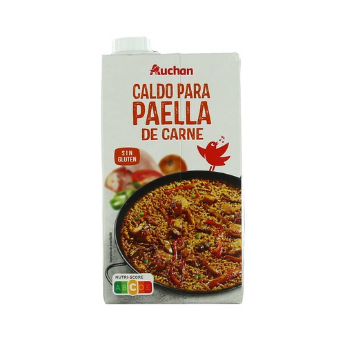 PRODUCTO ALCAMPO Caldo para paella de carne brick 1 l.