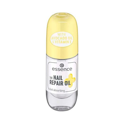 Aceite reparador de uñas con aceite de aguacate y vitamina E ESSENCE.