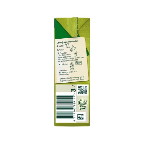 KNORR Crema de calabacín con queso de cabra 500 ml.