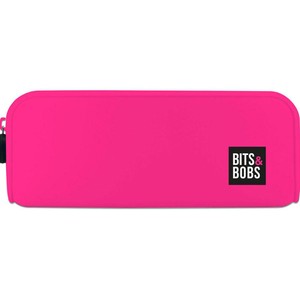 Imagen de Estuche portatodo de silicona BITS&BOBS, colores surtidos fluor.