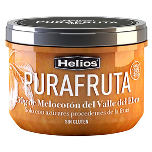 Imagen de HELIOS Fruta para untar de melocotón del Valle del Ebro 250 g.