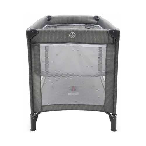 Cuna de viaje color gris, ASALVO SMOOTH Baby.