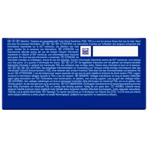 TAMPAX Tampones super plus con aplicador de cartón TAMPAX 30 uds.