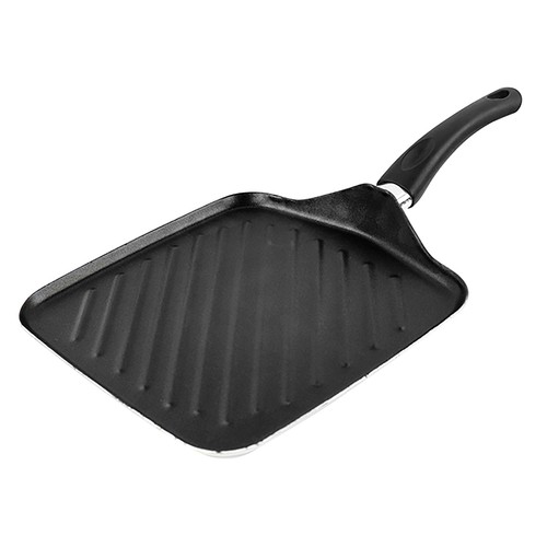 Asador acero esmaltado de 27 centímetros, apto para inducción,MAGEFESA Cream.