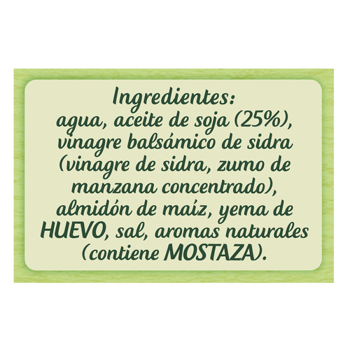 LIGERESA Salsa mayonesa LIGERESA NATURE 430 ml.