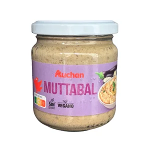 PRODUCTO ALCAMPO Muttabal de berenjena vegano 175g