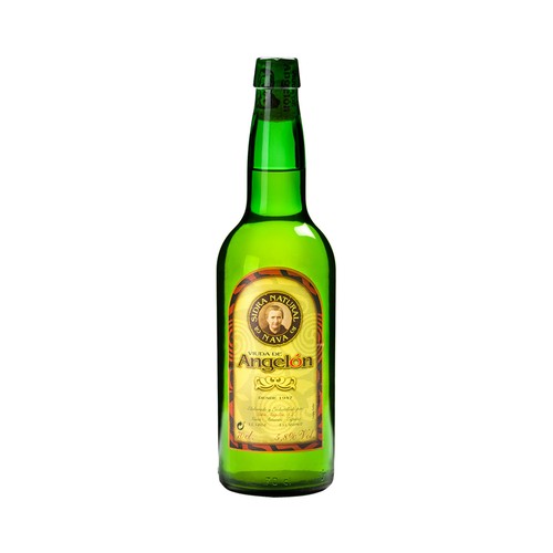 VIUDA DE ANGELÓN Sidra natural para escanciar botella 70 cl.