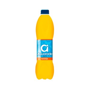 Bebida isotónica de naranja botella de 1,5 l.