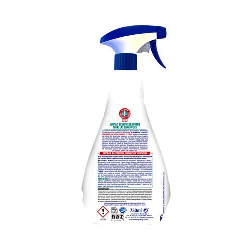 ASEVI Desinfectante multiusos ASEVI Gerpostar Plus750 ml.
