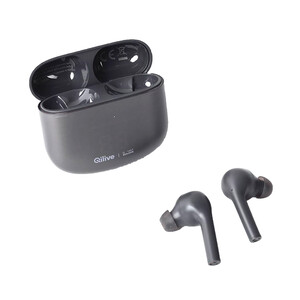Auriculares bluetooth tipo intrauditivo QILIVE Q1467, estuche de carga, micrófono, color negro.