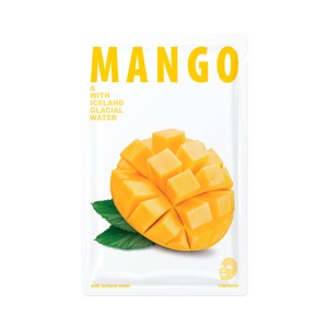 CNF Mascarilla facial intensiva con mango y agua glacial de Islandia.