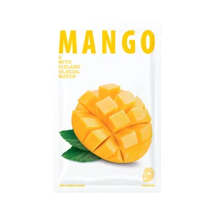 CNF Mascarilla facial intensiva con mango y agua glacial de Islandia.