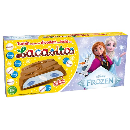 LACASA Turrón de frozen de chocolate y lacasitos 215 g.