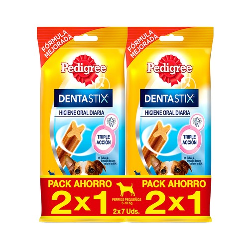 PEDIGREE Snack dental para perro pequeño 120 g.