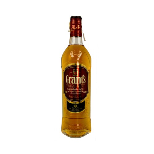 GRANT'S Whisky blended botella de 70 cl.