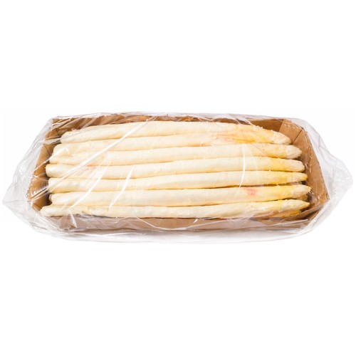 Espárragos blancos, bandeja 400 g.