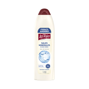 LA TOJA Gel para baño o ducha con acción revitalizante y relajante LA TOJA 800 ml.