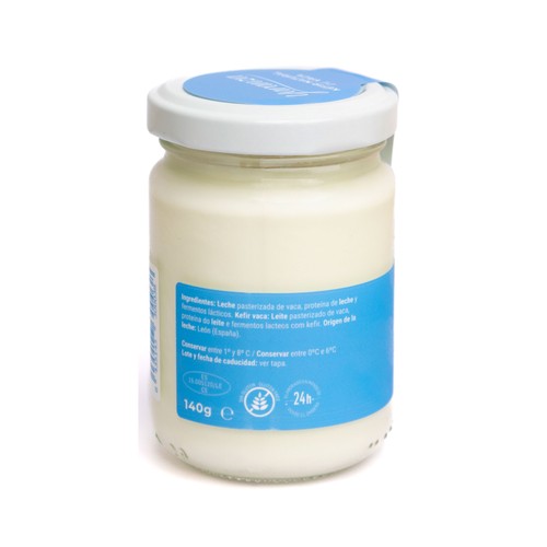 YARANZA Kefir de leche de vaca, procedente de ganaderias selectas 140 g.