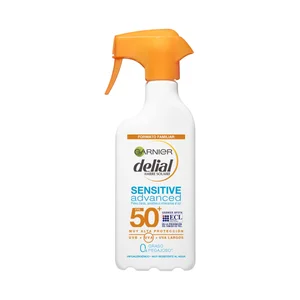 DELIAL Protector solar en spray con factor de protección 50+ (muy alto) DELIAL Sensitive advanced 300 ml.