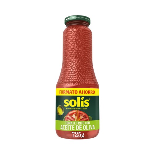 SOLIS Tomate frito con aceite de oliva bote 725 g.