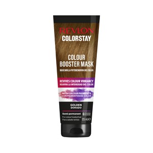 Mascarilla potenciadora color dorado REVLON, tubo 125 ml