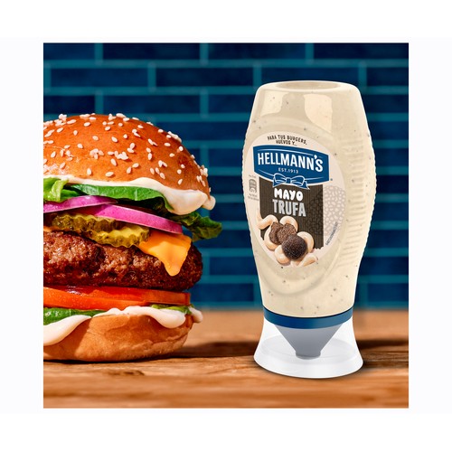 HELLMANN"S Mayonesa sabor a trufa 250 ml.