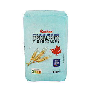 PRODUCTO ALCAMPO Harina de trigo para fritos y rebozados 1 kg.